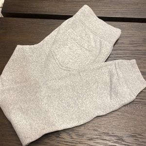 Jcrew vintage fleece gray joggers